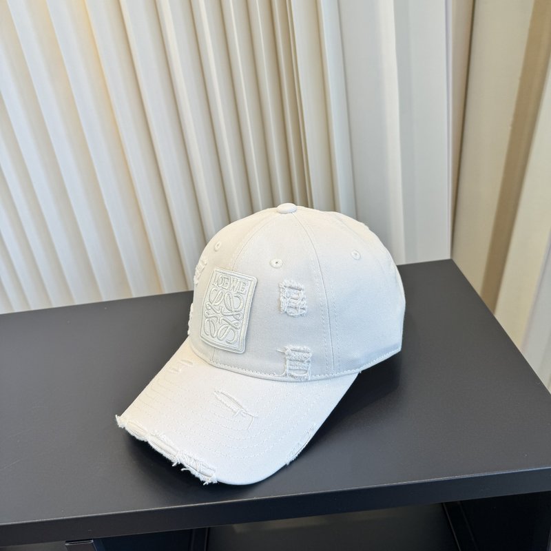 로에베 야구모자 화이트 001-275873