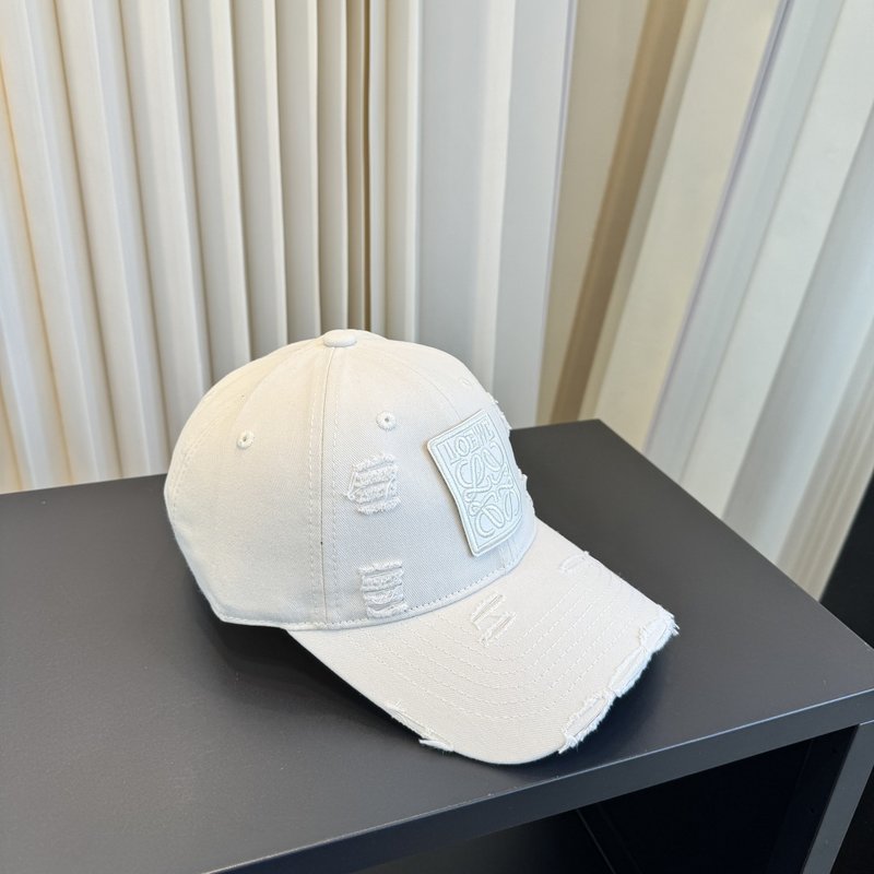 로에베 야구모자 화이트 001-275873