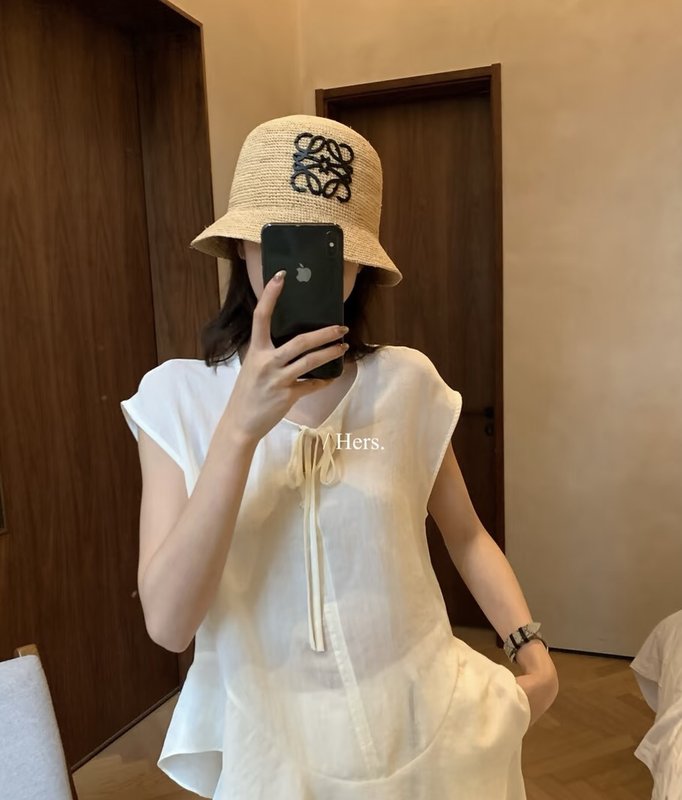 로에베 라피아 버킷햇 001-275874