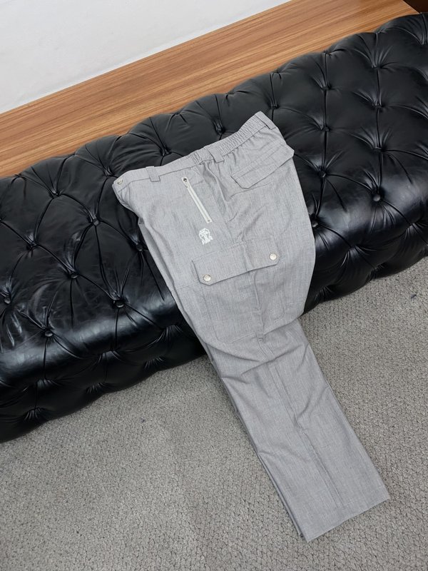 면 스트레치 캐주얼 팬츠 001-275912