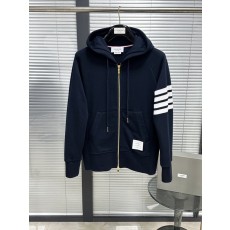 톰브라운 컬러블록 포 스트라이프 후드 자켓 001-275991