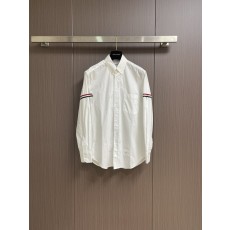 톰브라운 TB 양소매 로고 웨빙 셔츠 001-275993