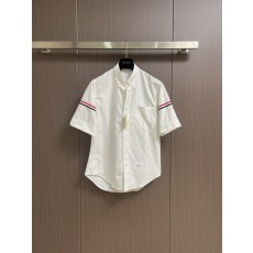 톰브라운 더블 소매 웨빙 반팔 셔츠 001-276080