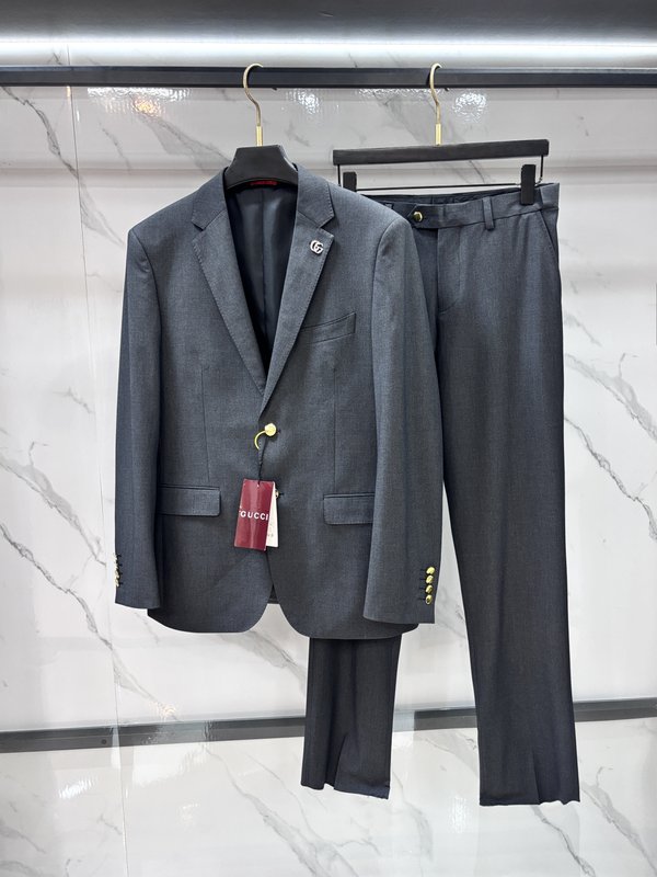 Gucci 고급 정장 세트 비즈니스 캐주얼 001-276110