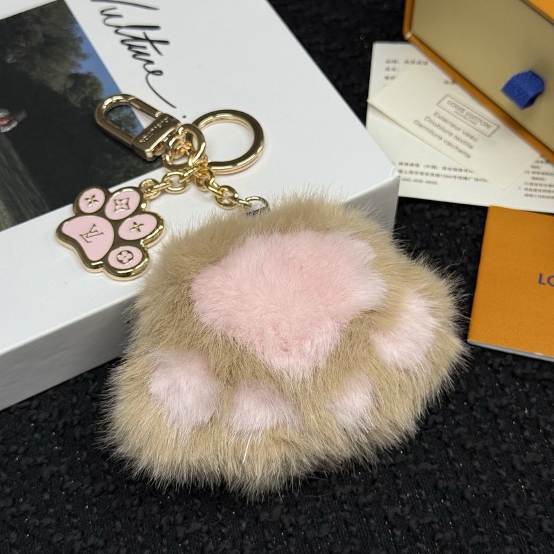 뽀글이 고양이 발톱 열쇠고리 001-276369