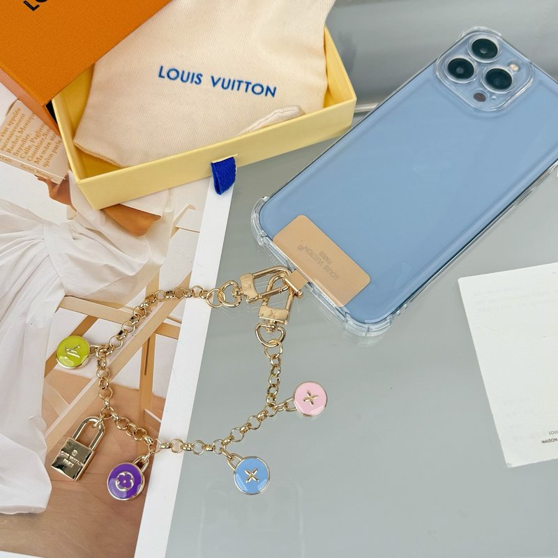 컬러풀 원형 키링 백참 001-276382