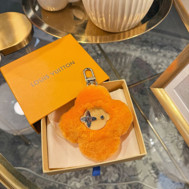 양털 볼 키체인 001-276384