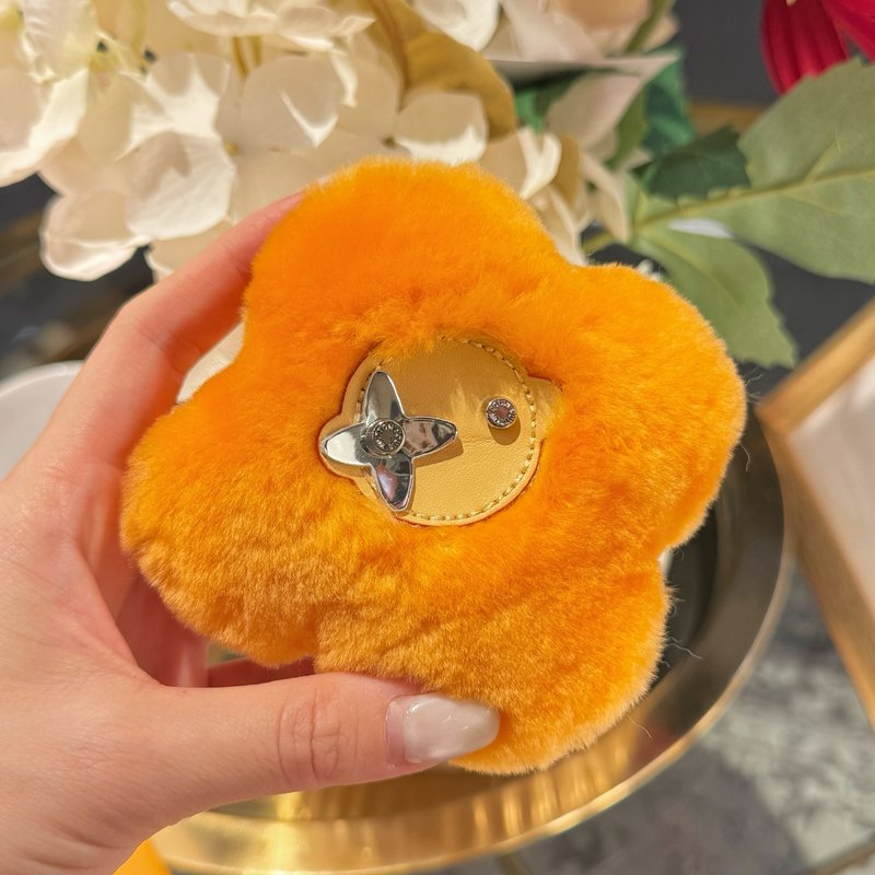 양털 볼 키체인 001-276384