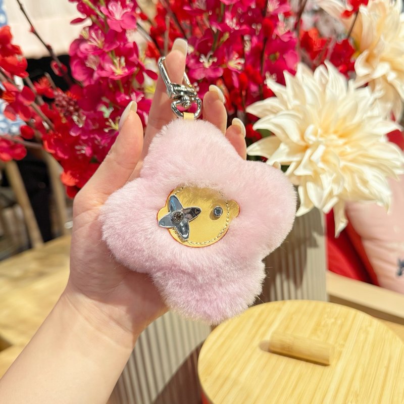 양털 퍼볼 가방 키링 001-276385
