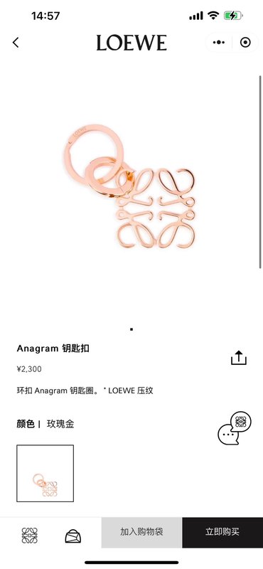 로에베 키링 001-276402