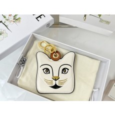 Loew 가죽 키링 고양이 펜던트 001-276413