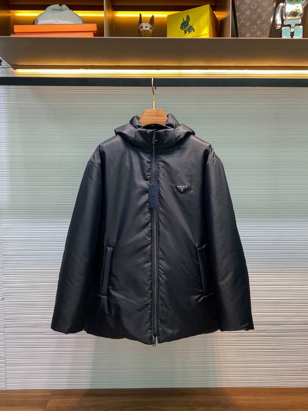 Prada 남성 양면 착용 다운 재킷 001-276586
