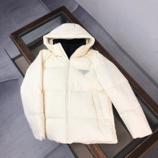 프라다 후드 가짜 투피스 다운 재킷 001-276596