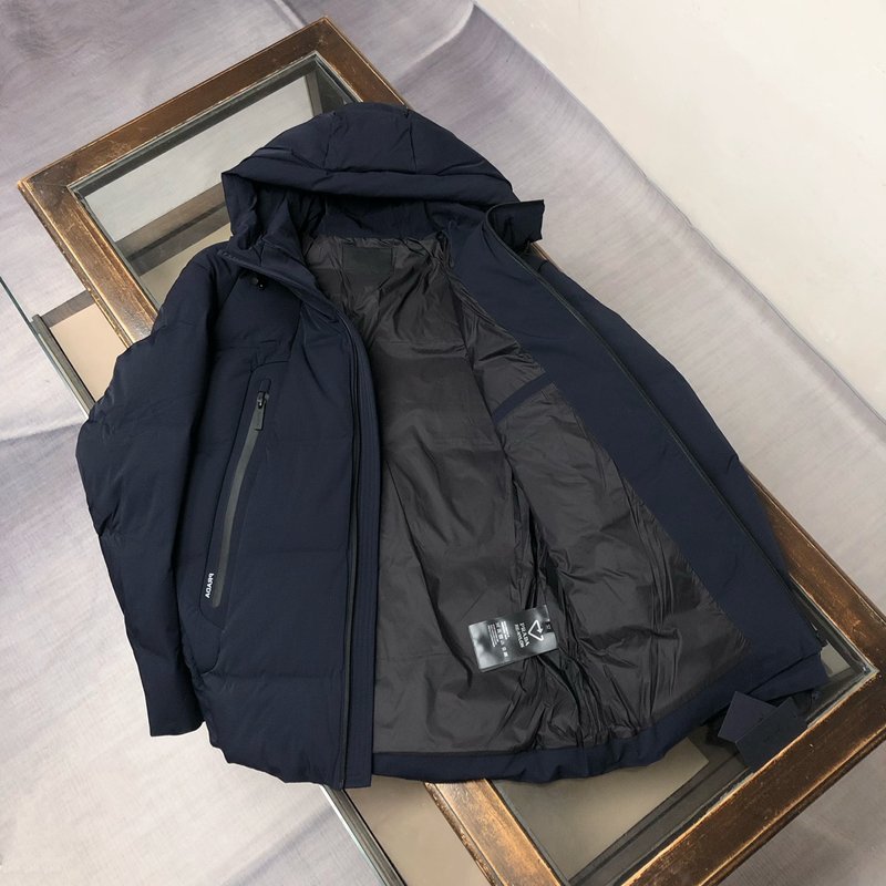 프라다 25FW 남성 후드 다운 점퍼 001-276597