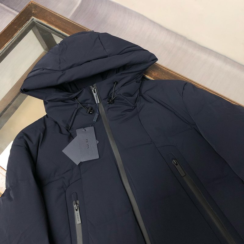 프라다 25FW 남성 후드 다운 점퍼 001-276597