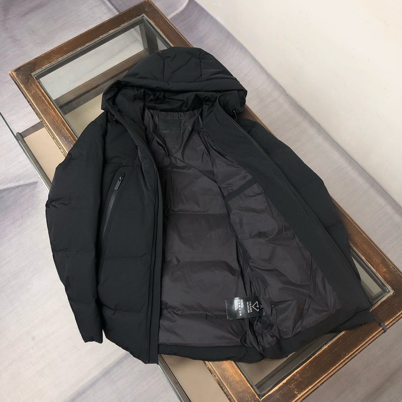 프라다 남성 후드 다운 자켓 001-276599