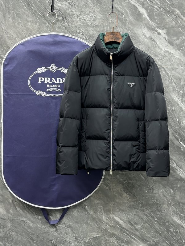 프라다 남성 입술넥 다운점퍼 001-276616