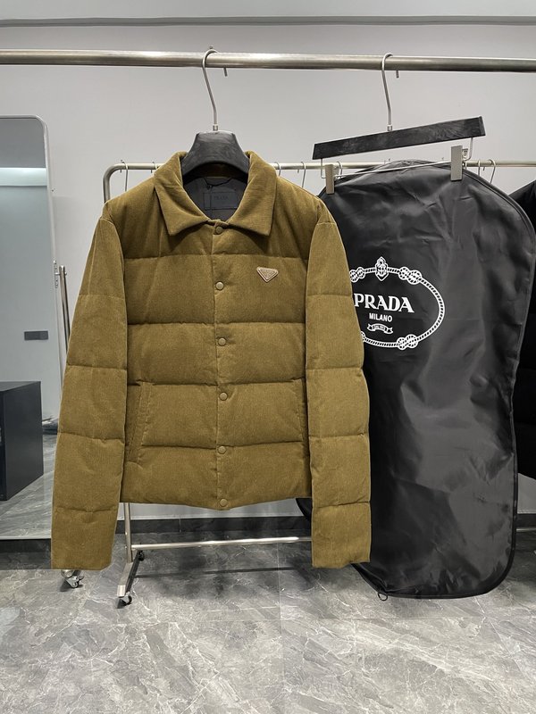 코듀로이 카라 다운 재킷 001-276630