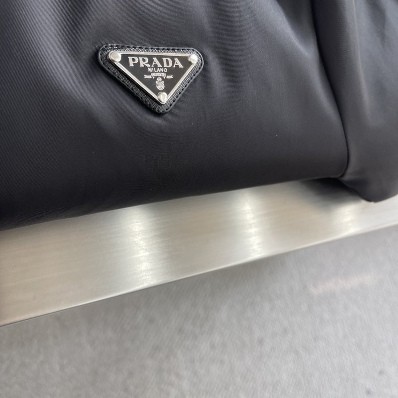 PRAD 빈티지 셔츠 칼라 다운 패딩 자켓 001-276639