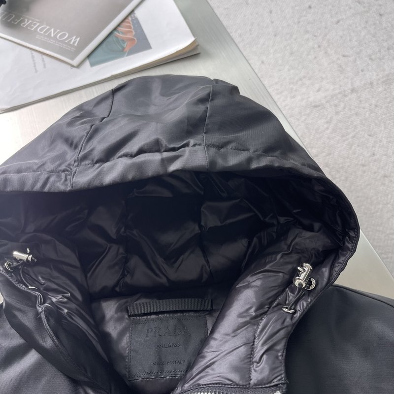 프라다 25FW 후드 다운 재킷 코트 001-276642