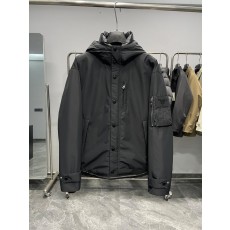 블랙 기능성 방수 후드 다운 재킷 001-276651