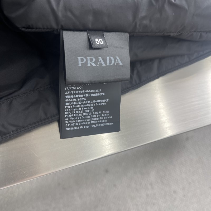 PRAD 가을겨울 후드 다운 재킷 001-276677