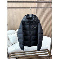 프라다 후드 탈부착 오버핏 다운점퍼 001-276694
