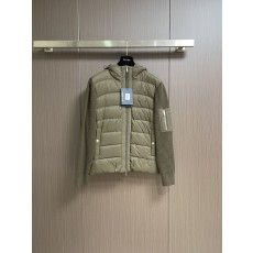 Prad* 남성 니트 패치후드 다운 점퍼 001-276697