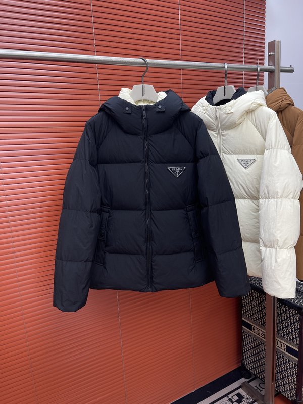 프라다 후드 다운 자켓 001-276715