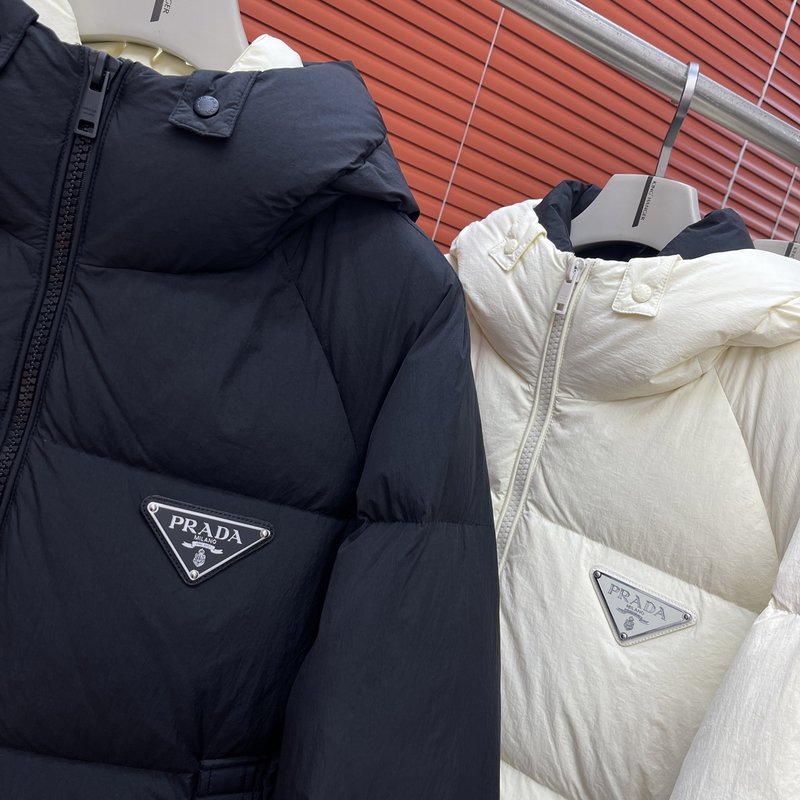 프라다 후드 다운 자켓 001-276715