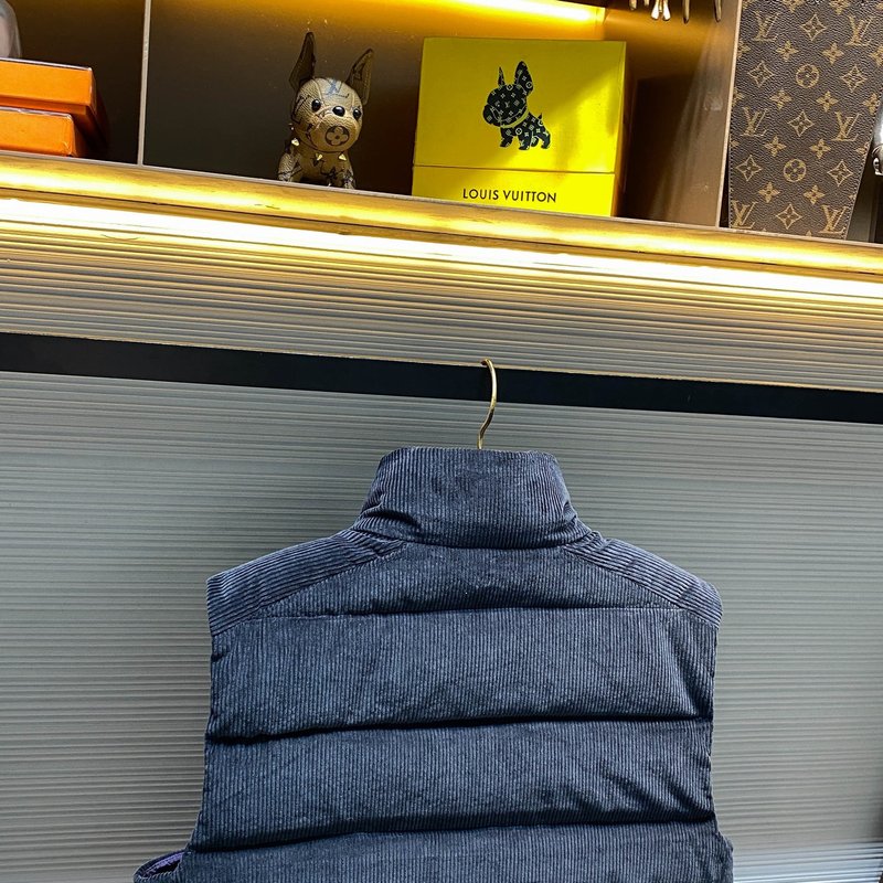 코듀로이 스탠드칼라 보온 다운 조끼 001-276719