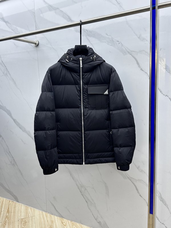 Prada 남성 다운 재킷 후드 001-276761