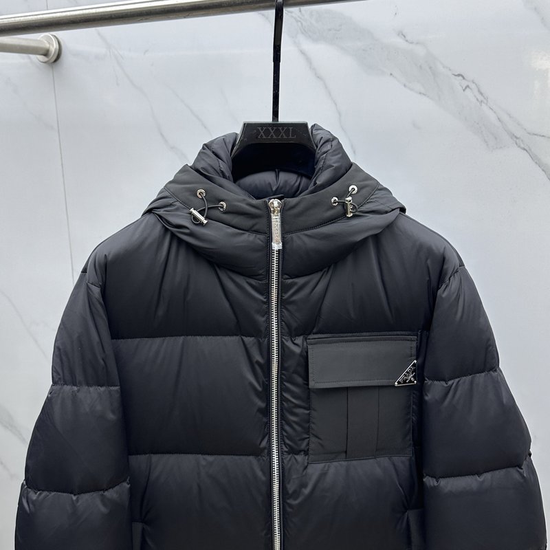 Prada 남성 다운 재킷 후드 001-276761