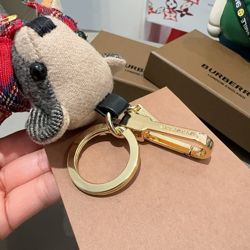 버버리 스타일 곰 키링 001-276773