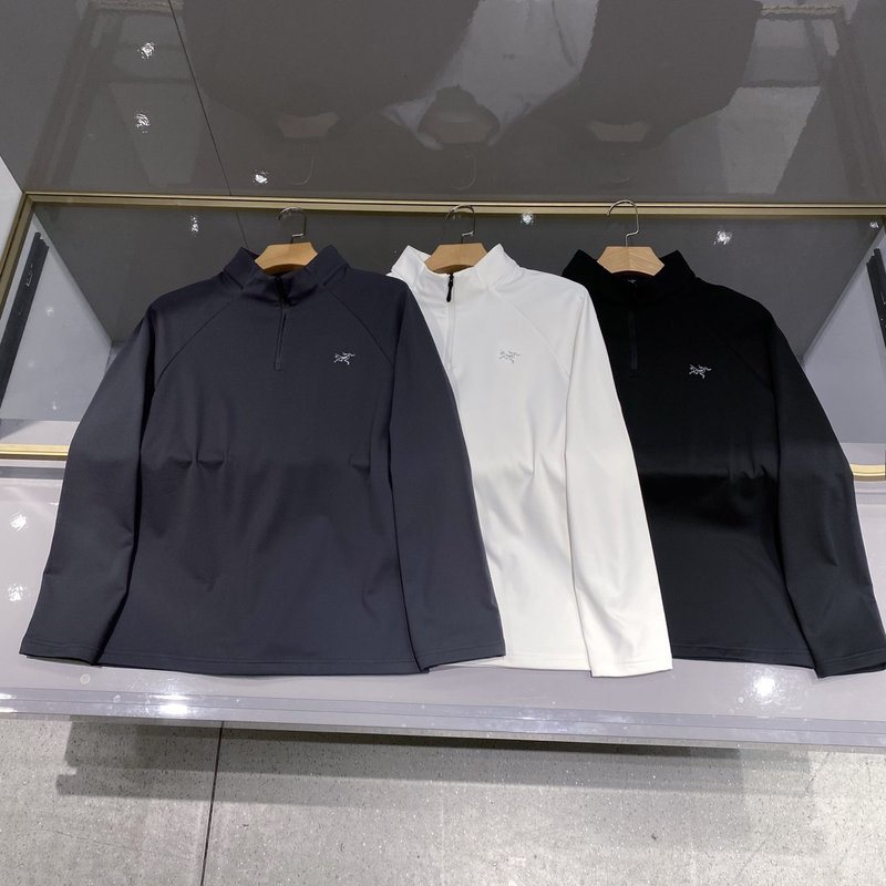 ARC'TERYX 남성 스탠드칼라 하프지퍼 베이스레이어 001-276855