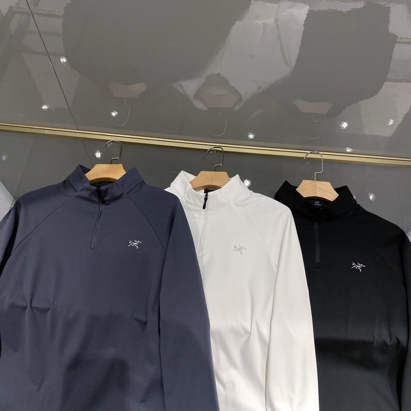 ARC'TERYX 남성 스탠드칼라 하프지퍼 베이스레이어 001-276855