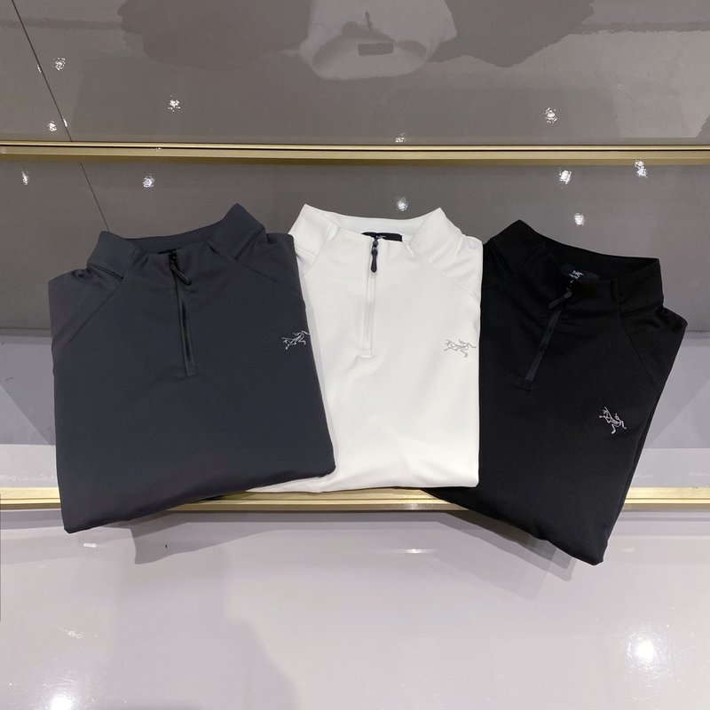 ARC'TERYX 남성 스탠드칼라 하프지퍼 베이스레이어 001-276855