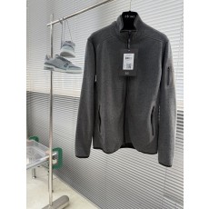 마카롱 컬러 자수 스탠드칼라 플리스 자켓 001-276930