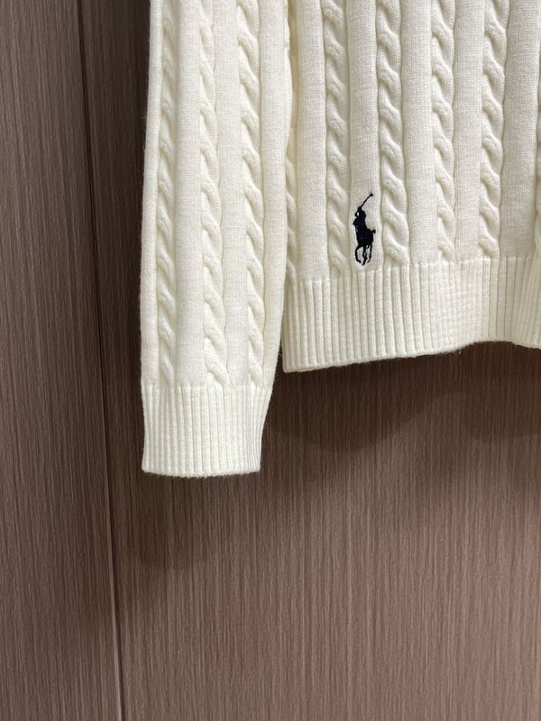 Ralph Lauren 케이블 니트 라운드넥 스웨터 001-276947