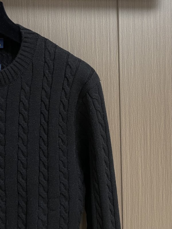Ralph Lauren 케이블 니트 라운드넥 스웨터 001-276948