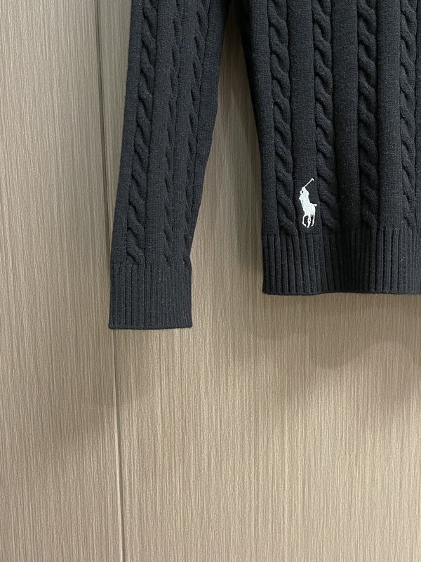 Ralph Lauren 케이블 니트 라운드넥 스웨터 001-276948