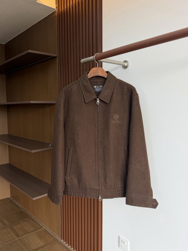 Loro Piana 이탈리안 울 숏 재킷 001-276955