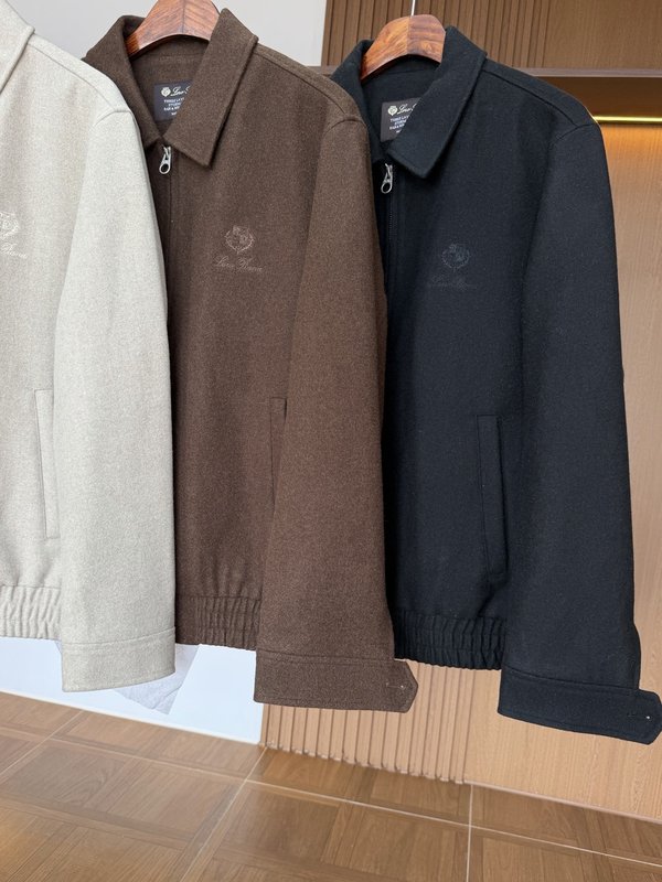 Loro Piana 이탈리안 울 숏 재킷 001-276955