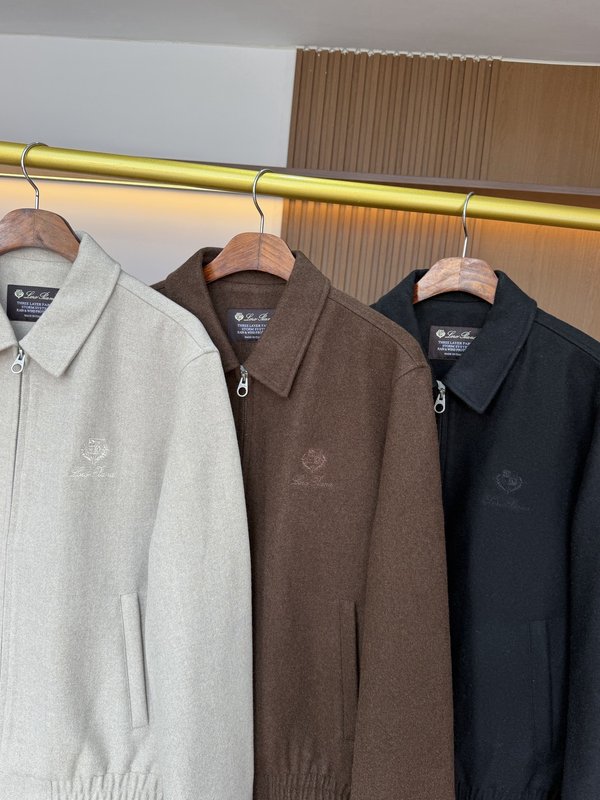 Loro Piana 이탈리안 울 숏 재킷 001-276955