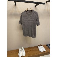 LP 최신 울 캐시미어 니트 반팔 겉옷 001-276956