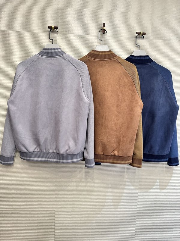 LP 남성 야구 칼라 파일럿 재킷 001-276984