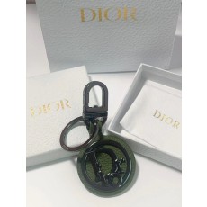 CD Diamond 키체인 올리브 그레인 소가죽 001-277033