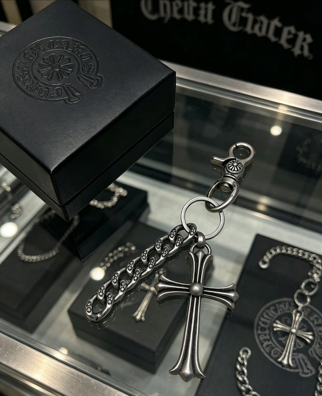 크롬하츠 클래식 크로스 키링 001-277094