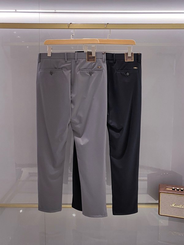 Tom Ford 남성 슬림핏 코튼 정장 바지 001-277124