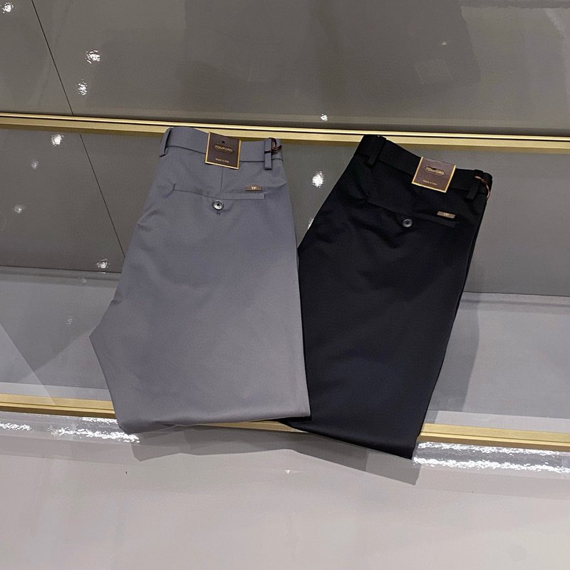 Tom Ford 남성 슬림핏 면바지 001-277131
